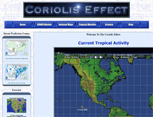 Tablet Screenshot of corioliseffect.net